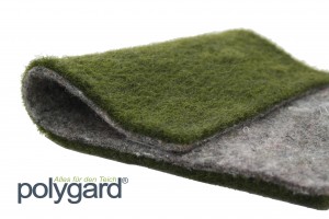Polygard® Ufermatte grün grau doubliert - Breite: 1,0 Meter