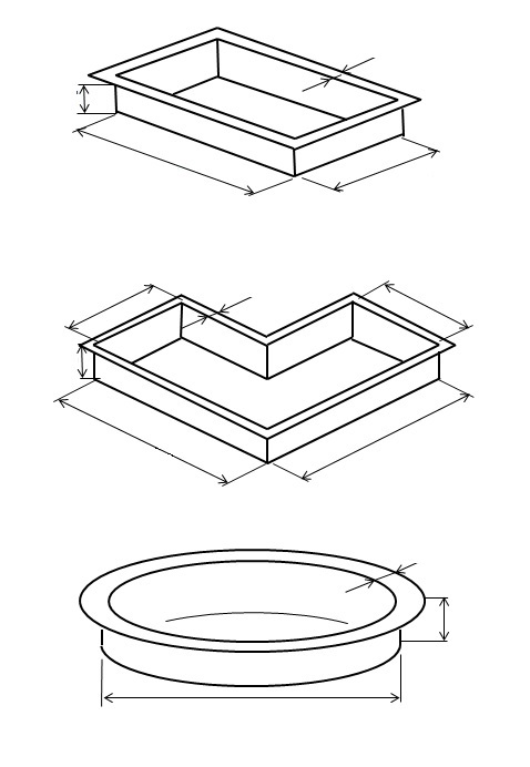 EPDM-3D-Einleger