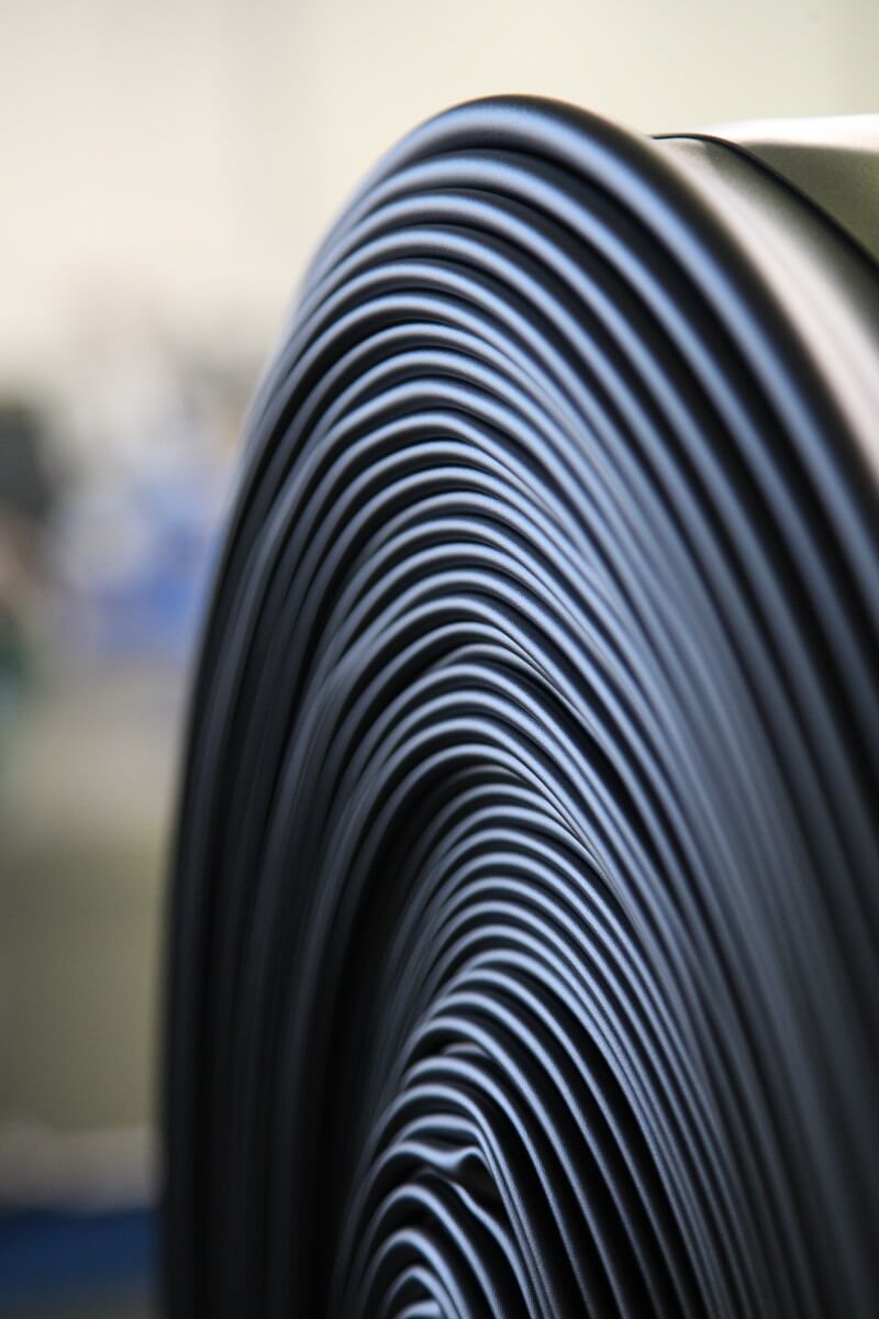 Teichfolie PVC 1,5mm schwarz in 4m x 2m mit Vlies 300g/qm 